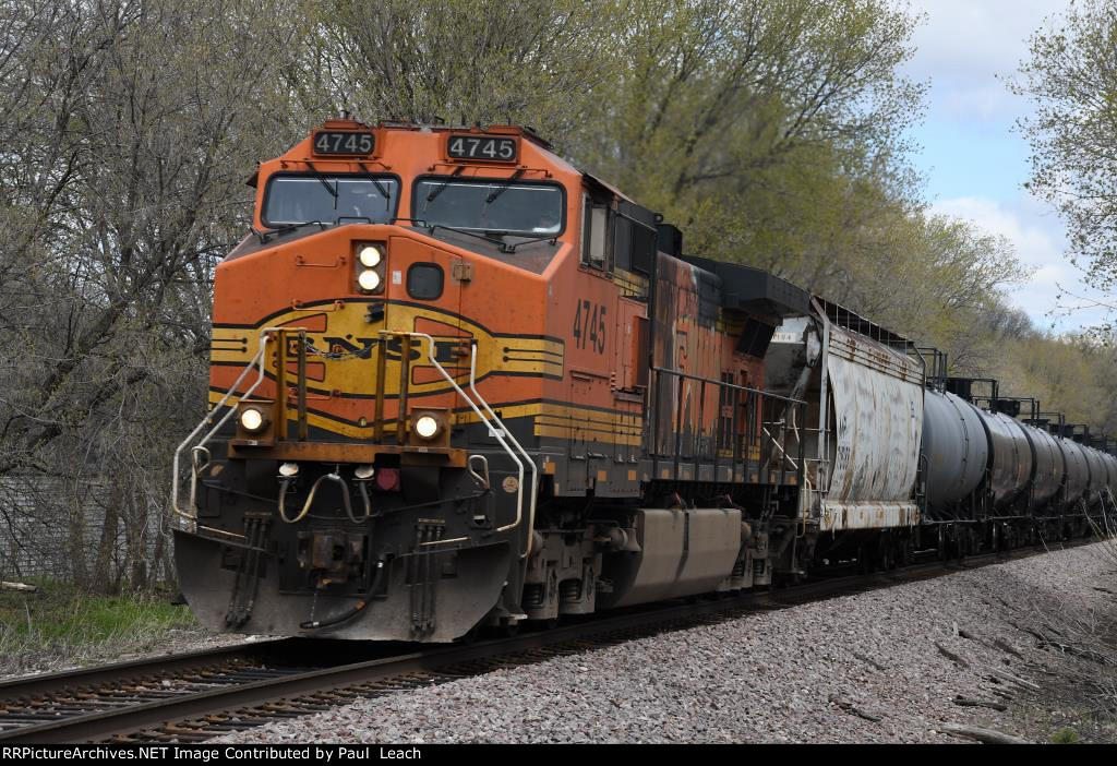 Westbound ethanol empties